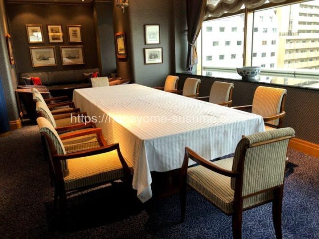 ホテルニューグランドの披露宴会場「ノ・ルマンディ」の併設された個室「ラ・メール」の全体イメージ