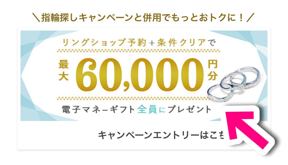 指輪キャンペーンバナー